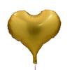 Globo de Película de Aluminio con Forma de Corazón de Melocotón de 22 Pulgadas Esmerilado de San Valentín Boda Fiesta de Cumpleaños Bola Flotante de Amor con Forma de Corazón