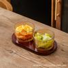 Plato de Frutas Sala de Estar Hogar Refresco Mesa de Centro Snacks Fructosa Seca Plato de Snacks de Nueces Caja de Almacenamiento de Snacks Lujo Ligero Alta Gama