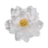 2026 Novo Estilo Flor Artificial Francesa Peônia Flor Vintage Grampo de Cabelo Flor Artificial Feita à Mão Estame Flor Laço de Cabelo