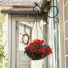 Soporte para plantas macetero comedero para pájaros carillón de viento linterna patio césped jardín soporte de pared