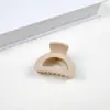 Pinza para el pelo negra mediana de 4,5 cm para mujer, para la parte trasera de la cabeza, coleta alta, pinza de tiburón, pinza para media coleta, suministro transfronterizo