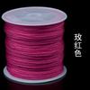 Nº 72 Fio de Jade Cordão para Joias Corda Tecida à Mão Colar de Corda Fio Vermelho Corda de Jade de Taiwan Fio para Miçangas Pulseira Material de Tecelagem
