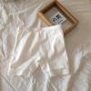 Pantalones de Seguridad y Ropa Interior Dos en Uno para Niñas Clase A Algodón Puro Leggings Anti-rozaduras con Falda y Pantalones con Dobladillo Invisible
