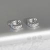 Estilo japonês e coreano requintado mini diamante - embutido osso da orelha anel borda orelha buraco orelha anel nicho design pick-free fivela da orelha Super Flash fivela da orelha