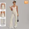Conjunto de Yoga I-Back Transfronteiriço com Bojos Duplos no Peito, Conjunto de Roupa de Yoga com Faixa Cruzada à Prova de Choque 6185+9089