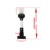 Luz de Yate Ajustable Todo Alrededor Luz de Ancla LED Luz de Cola Oscilante Luz de Navegación Marina de 9 Pulgadas 12 Pulgadas Luz Blanca de 360 Grados