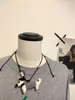 Ins Lindo Dibujo Animado Cachorro Oso Collar Largo de Halter Accesorios de Decoración para Exteriores con Clip para Mujer