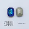 Dongzhou Crystal 14*10 Rectangular Octagonal Manicura Fondo Puntiagudo Diamante Vidrio K9 Diamante DIY Accesorios de Joyería Accesorios de Ropa