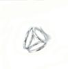 Juguete Sexual de Acero Inoxidable Adicional Juguete Anillo para Pene Seis Anillos Cuatro Anillos Retraso Anillo Espermatochrome Erección Anillo Escrotal