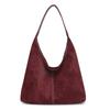 2025 Primavera Transfronteriza Nueva Bolsa Bolsa de Moda Gran Capacidad Combinable Bolso de Hombro Vintage Esmerilado Tipo Cubo