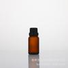 Botella de vidrio marrón para esencias de té, aceite esencial, gotero con cabezal de goma, botella pulverizadora, gran capacidad, para cosméticos, botellas portátiles.