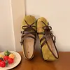 Sapatos de Salto Alto Retro Francês para Mulheres, com Bico Baixo e Tiras Cruzadas, Novos para Primavera e Verão, Versáteis, Sapatos Mary Jane de Solado Macio