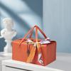 2025 Nueva Caja de Regalo de Pasteles de Luna de Mediados de Otoño Caja Vacía Personalizada Bolso de Cuero Souvenir Boda Dama de Honor