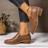 Zapatos de Mujer de Moda Versátiles con Tacón Grueso de Corte Profundo y Punta Fina, Estilo Coreano Nuevo Primavera y Otoño, Cómodos Casuales Slip-On para Mujer