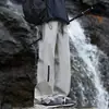 Pantalones Shell Impermeables para Montañismo al Aire Libre para Hombre Primavera Verano Rectos Sueltos Pantalones de Trabajo Americanos Deportivos Casuales Pantalones para Hombre