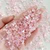 Hot Hot Hot Ice Transparente Aurora Bow Nail Jewelry Joias de unhas de borboleta japonesas DIY Phone Case Acessórios