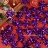 5cm/6.3cm Venda Direta de Fábrica Transfronteiriça Metálico Tridimensional Celebração de Feriado de Casamento Decoração de Natal Estrela Flor