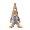 Muñeco de café sin rostro transfronterizo, gorro de punto, patas largas, Rudolph, adornos decorativos