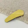 Presilha de Cabelo de Tecido Geométrico Cor Sólida Simples Estilo Coreano High-End Color BB Clips Presilhas para Mechas Laterais Presilhas para Cabelos Voadores na Parte de Trás da Cabeça