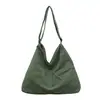 Bolsa Grande de Tecido Estilo Coreano para o Dia a Dia Feminina Leve Tote Bag 2026 Nova Simples Casual Bolsa de Pano Ombro Único Transversal