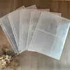 Libro de tarjetas A4, página interior con cuadrícula de cuatro y nueve páginas interiores, fotos de 3 y 6 pulgadas, tarjetas pequeñas, álbum de páginas, página interior 20, recambio Silk A5