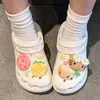 Nuevos Zuecos de Fiesta Tropical Accesorios Encantos Divertidos para Zapatos DIY Lindas Hebillas Versátiles para Zapatos Colgantes Desmontables para la Superficie del Zapato