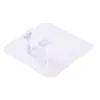 Ganchos Eléctricos sin Taladro, sin Rastro, al por Mayor, Adhesivos Transparentes, Organizador de Almacenamiento para Enchufes y Cables, Colgador