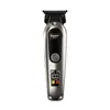 Kemei Máquina de Cortar Cabelo Elétrica Cabeça de Óleo Profissional KM-292 Máquina de Cortar Cabelo Elétrica Doméstica Display Digital Aparador de Corte de Cabelo