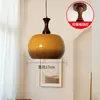 Luminária Pendente Vintage Bauhaus para Restaurante Estilo Japonês Wabi-Sabi Retro Vintage para Quarto Estudo Bar Varanda Luminária Pendente