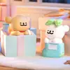Nueva Figura de Mascota de Dibujos Animados Linda Dibujo Lineal Cachorro Divertido Acostado Bolsa Ciega Adorno de Escritorio Creativo Merchandising Oficial Regalo