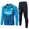 2526 Traje de Entrenamiento de Fútbol para Adultos Traje de Entrenamiento de Fútbol Manga Larga Conjunto para Adultos Otoño e Invierno Conjunto de Entrenamiento de Manga Larga para Adultos