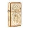 Zorro Z790-001 Esculpido Finamente Coleção Flor Fantasma da Montanha Concha de Cobre de Qualidade para Colecionador Roda de Moagem a Querosene Isqueiro à Prova de Vento Dropshipping