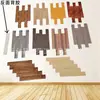 Modelo de Piso Miniatura con Veta de Madera Simulada, Artesanías de Madera, Piso de Espiga Miniatura, Piezas de Madera Miniatura para Casa de Muñecas