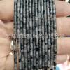 Cuentas de tubo de 4*2 mm, cuentas cilíndricas largas, accesorios para joyería, pulsera DIY, cuentas espaciadoras de tubo recto, productos semiacabados