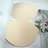 Sutiã esportivo de tecido com oito furos, imitação de látex de fábrica, roupa íntima, almofada de mama de esponja fixa, sem deslocamento, copo de molde multi-tamanho
