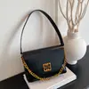 Bolso de Axila de Moda para Mujer 2026 Nuevo Otoño e Invierno Elegante Bolso de Mano Texturizado Simple Casual Retro Bolso de Hombro Cruzado