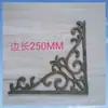 Accesorios de hierro forjado Accesorios para cenador de flores de hierro forjado Piezas de flor para puerta de hierro forjado Piezas de flor decorativas Piezas de flor soldadas Ángulo recto de cuatro esquinas Flores de esquina de hierro forjado