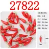 Colgantes de Comida Frescos y Lindos, Calabaza Tridimensional, Pimiento, Champiñón, Guisante, Accesorios de Aleación, Accesorios DIY para Pulseras y Pendientes
