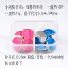 Tabletas lijadoras de esmalte de uñas nuevas de fábrica pequeñas dos cajas de 40 piezas por caja para pulir piel muerta pies piel muerta color arena tabletas