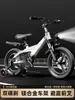 Bicicleta Infantil Aleación de Magnesio Freno de Disco Niños y Niñas con Ruedas Auxiliares Bicicleta Estudiantil Patinete para Bebé