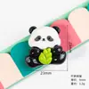 Acessórios para Joias DIY Resina Desenho Animado Panda Fofo Cola Creme Ímãs de Geladeira Presilhas de Cabelo Charms para Tamanco Sapato Acessórios Decorativos