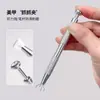 Herramientas para Manicura, Pinza, Pegamento para Uñas, Esponja Cuadrada Pequeña, Pinza Metálica Profesional para Rubor Gradiente, Antideslizante al por Mayor