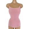 Traje de baño enterizo sin espalda de color sólido nuevo japonés y coreano para mujer, bikini sexy con tirantes, bikini de temporada de vacaciones de playa