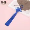 Colgante Pequeño de Borla China Borlas Ventilador Estilo Antiguo de 6 Discos Marcapáginas Colgante DIY Empaque Accesorios de Regalo Fabricante Mayorista