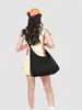 Bolsa de Ombro Casual Resistente à Água Estilo Relaxado, Bolsa Transversal Artística Xadrez Simples de Grande Capacidade, Bolsa Bolinho Versátil da Moda