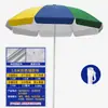 Wg6Q Sombrilla de Sol Parasol de Exterior Protección Solar Puesto Sombrilla Grande Comercial Sombrilla Publicitaria Grande Impresión Personalizada Jardinería