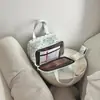 Bolsa de Maquillaje de Lunares Portátil para Mujer, Bolsa Impermeable de Gran Capacidad para Almacenamiento de Artículos de Tocador de Viaje, Bolsa de Almacenamiento Portátil Simple Estilo Ins
