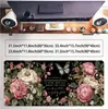 Alfombrilla de Ratón Floral de Amazon - Alfombrilla de Ratón de Oficina de Alta Calidad, Extra Grande para Teclado y Ratón de Computadora