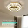 Luz principal de sala de estar de lujo ligero, 6 nuevas lámparas de techo de cristal, lámpara de protección ocular simple y elegante para dormitorio, accesorios de iluminación Zhongshan, otros