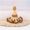 Chapéu de Aniversário Doce de Princesa Headwear Totalmente Feito à Mão Crochê Chapéu Alto de Lã Presilha de Cabelo Grampo de Cabelo de Crochê Presilha BB Fábrica Direta